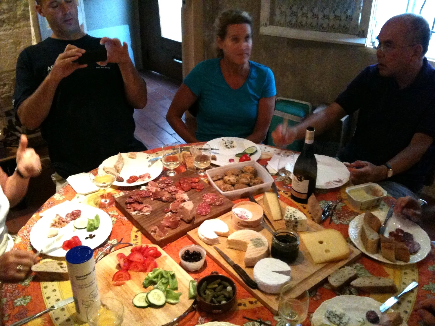 Paul and Anne, Jean Claude and Fabienne