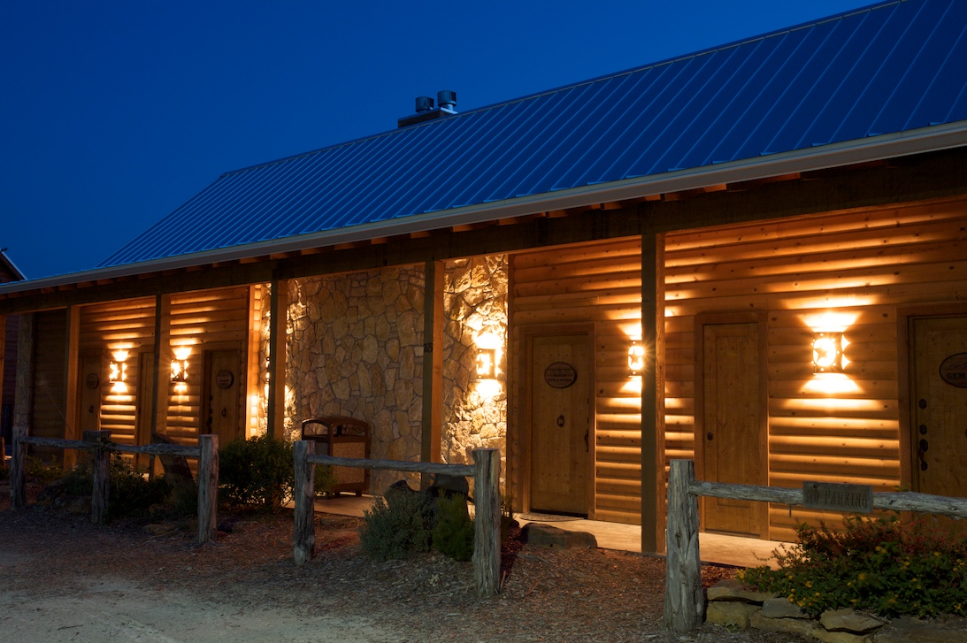 Exterior of Cabin Suites