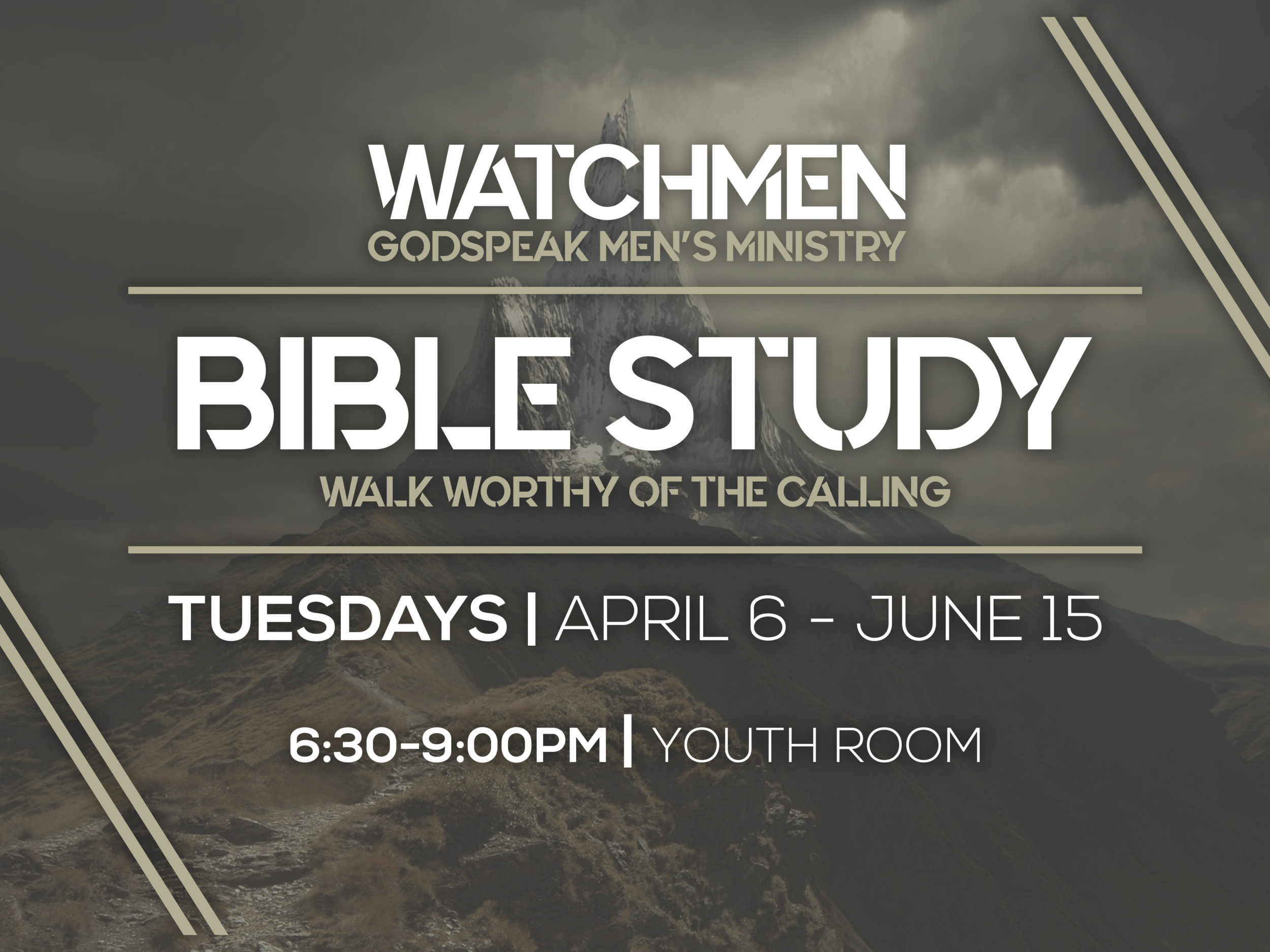 Watchmen Men's Bible Study