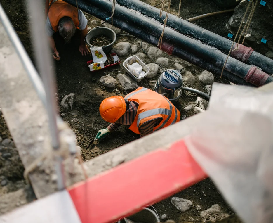 Unfortunately, this is the image that dominates my mind when it comes to what Zurich actually looks like. There's a lot of painstaking excavation work and construction going on around the city. It was difficult to shoot photos without the appearance of a crane or a crew of workers in high-visibility protective gear.