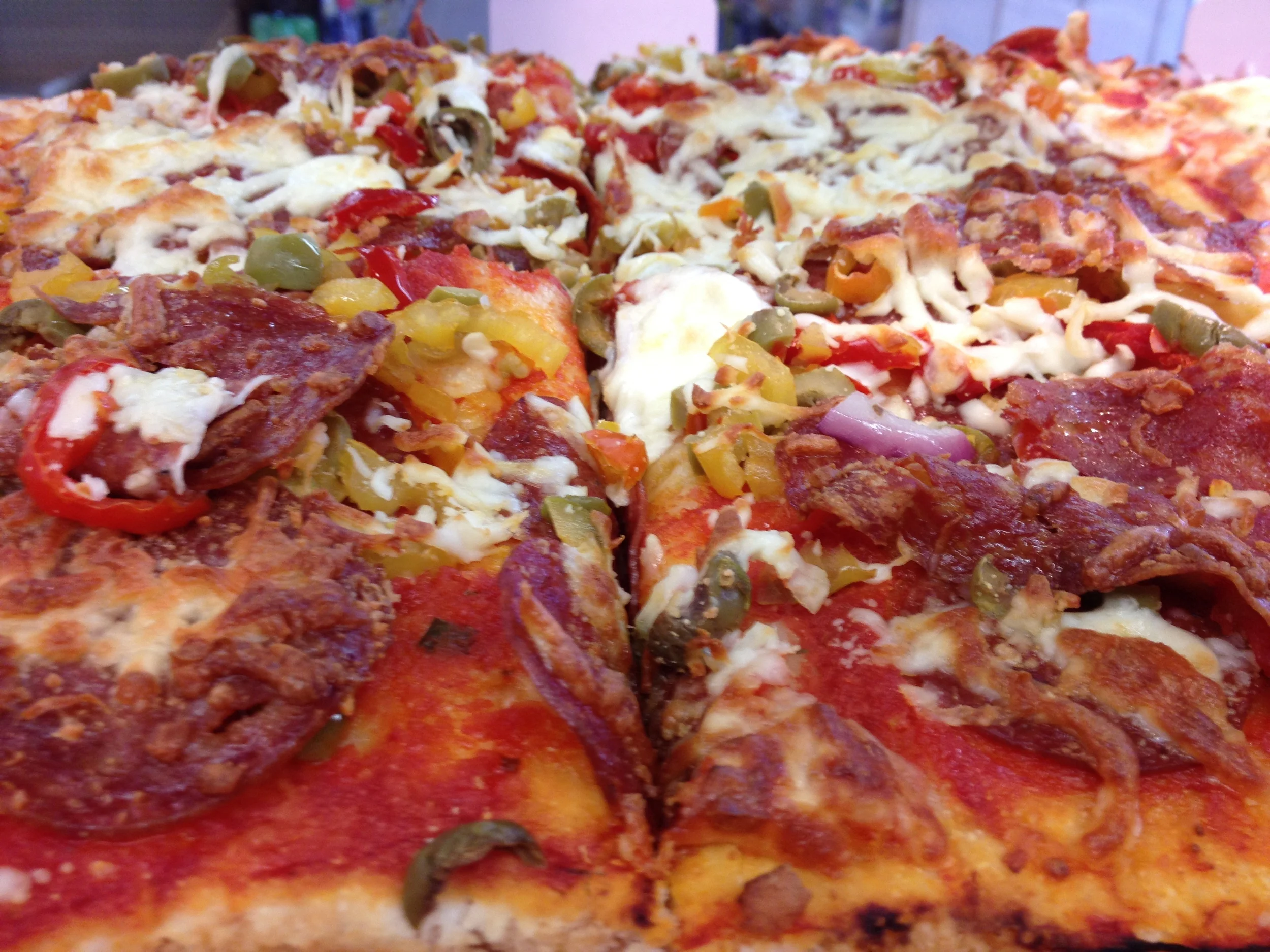 Spicy Italian Roman Pizza