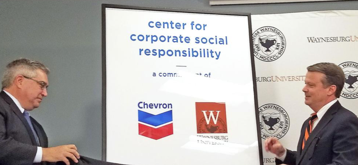 Waynesburg Launches Center for Corporate Social Responsibility