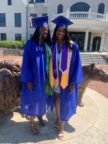 Boateng and Adenugba earned bachelor of science in nursing (BSN) in May 2021.