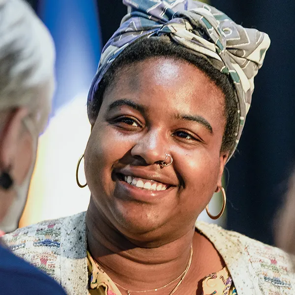 Values in Action -  Bonner Alumna Kyera Singleton '11, wins the Catharine Lealtad Service to Society Award