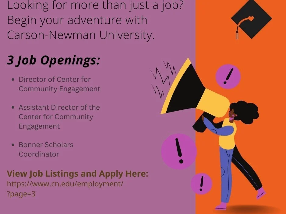 Job Openings: Join the Dedicated Team at Carson-Newman University's Center for Community Engagement