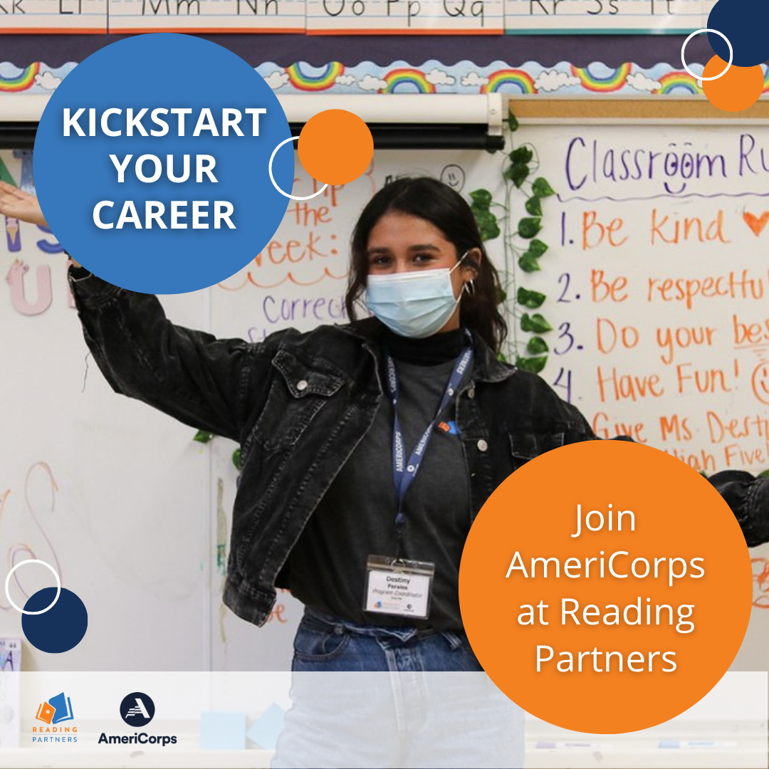 Reading Partners Opportunities: AmeriCorps 2024 Positions Open