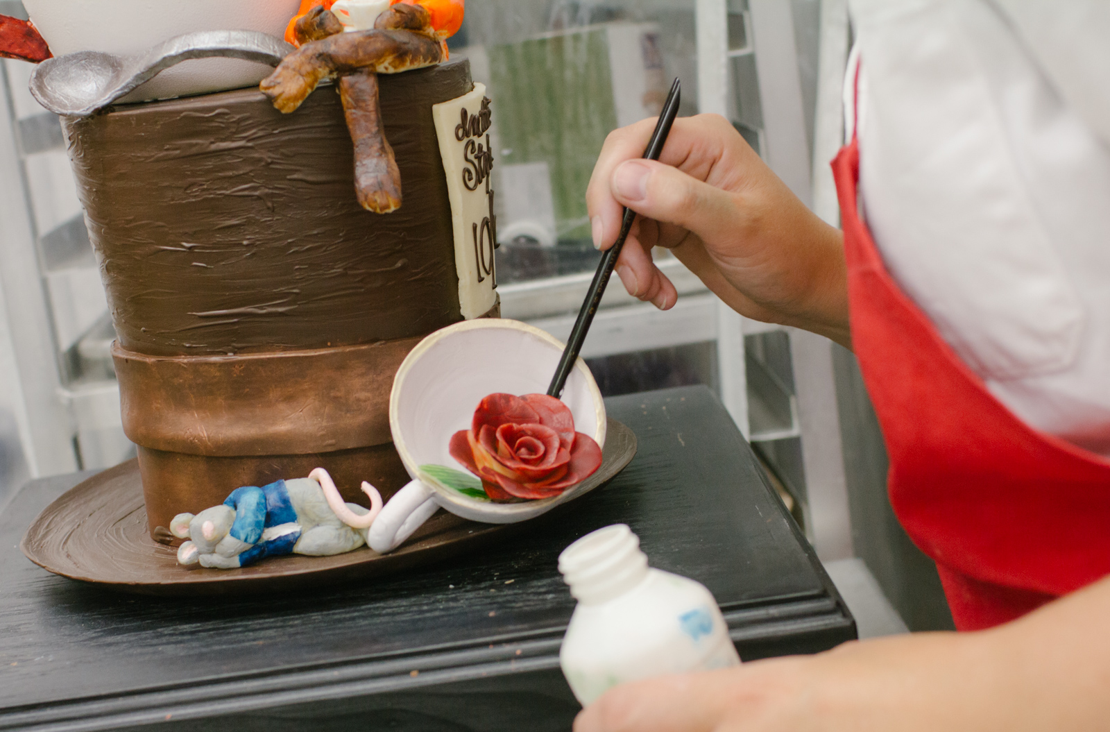 "Painting the (chocolate) roses red"
