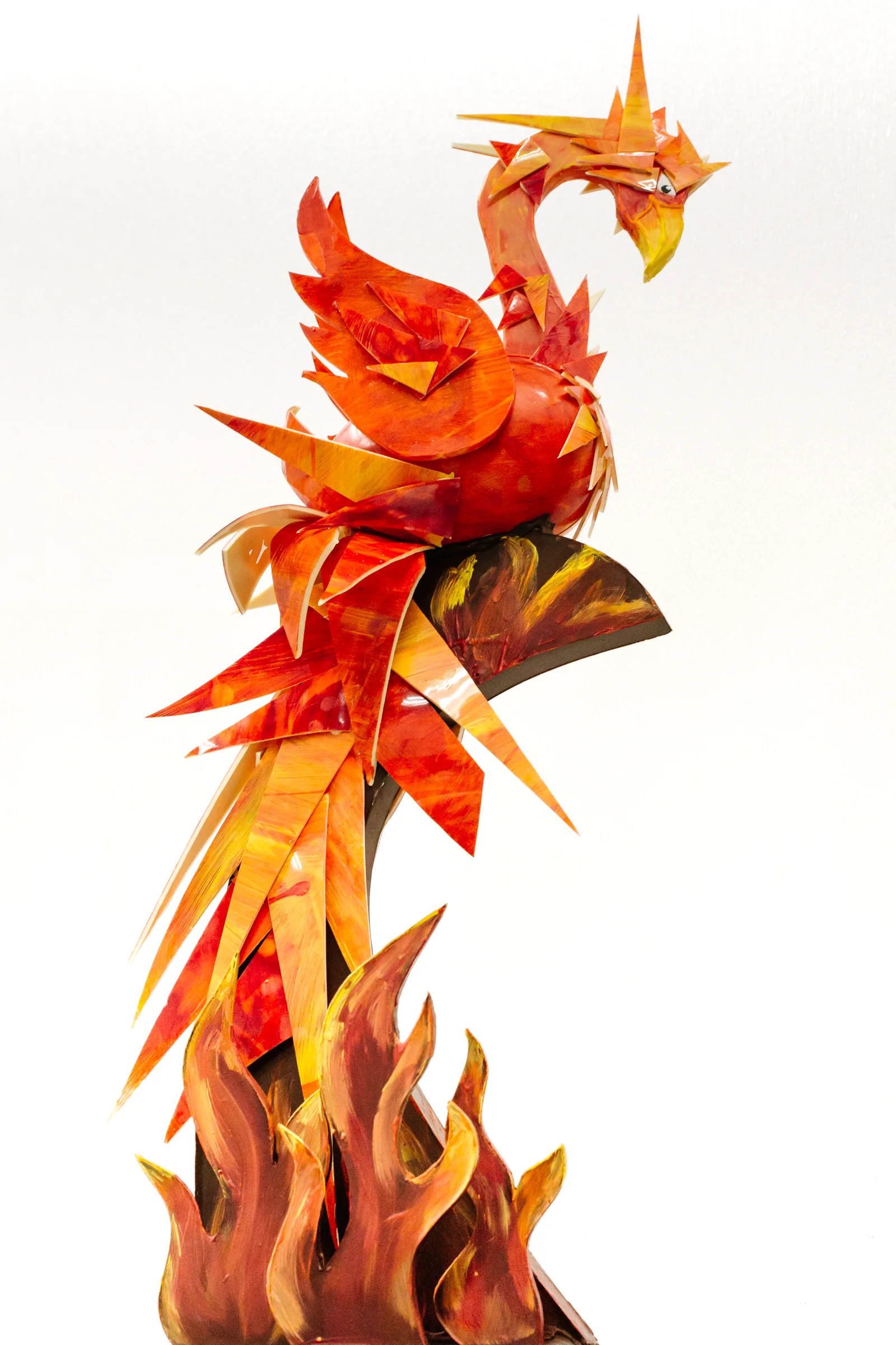 Phoenix made out of 100% chocolate