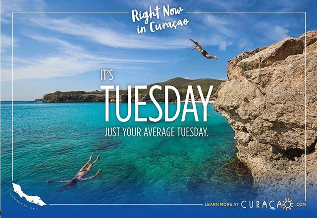 New work Wednesday.  @troy_house for @curacaotb @catchnewyork.  Could use some of that right now.  #print #advertising #curacao #tourism #ltwoproductions #getsome