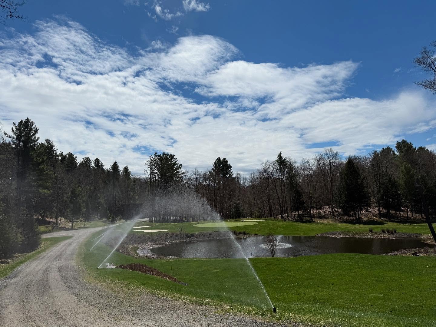 rrigation spring start-ups are in full swing&mdash;and we&rsquo;re officially past the halfway mark. We&rsquo;ve also been wrapping up a few installs that carried over from last fall.

From a week of summer-like heat to a stretch of cool, damp, Scott
