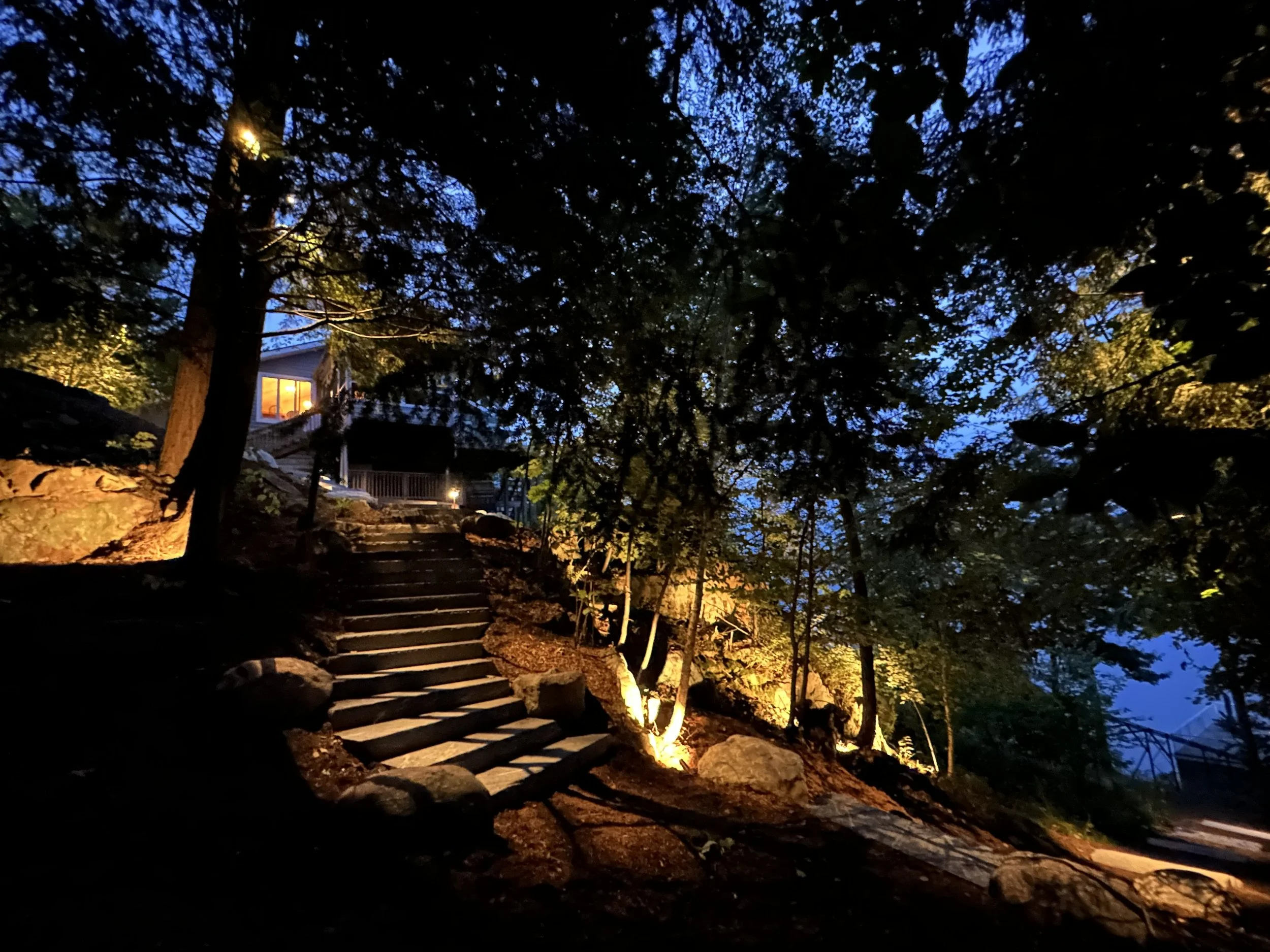 Landscape Lighting Ideas for Muskoka Cottages
