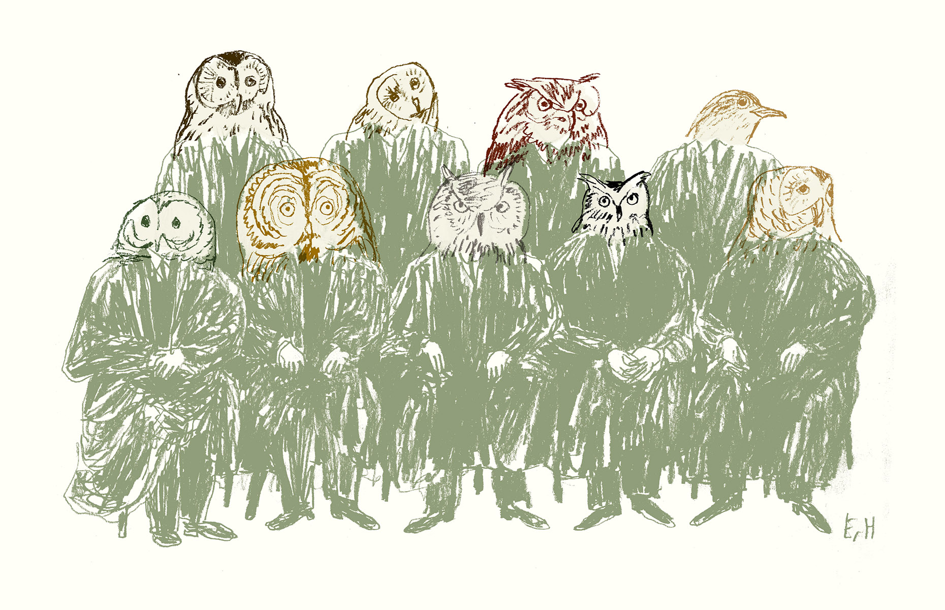 Sketchbook drawing