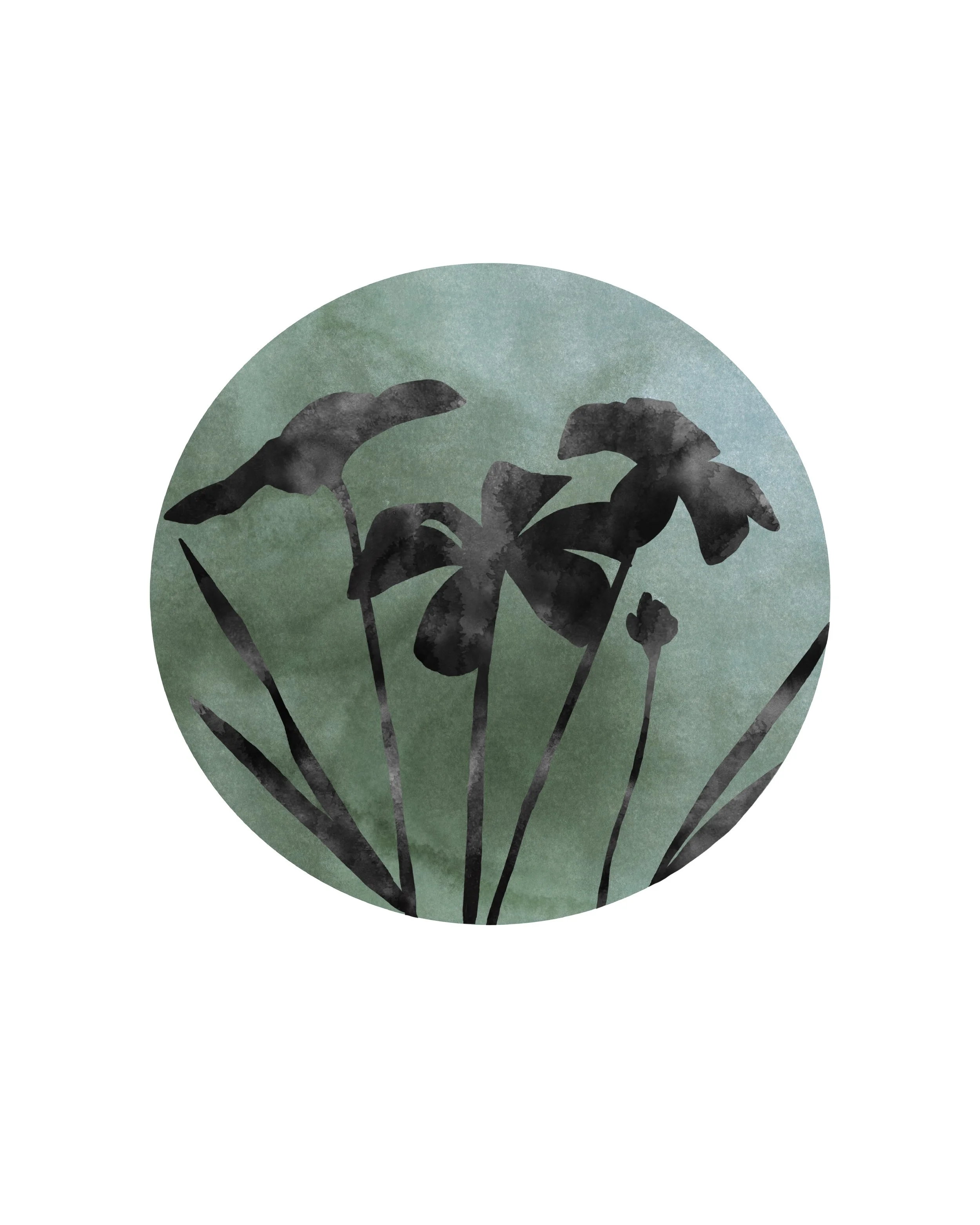 "Silhouette No. 10" Framed