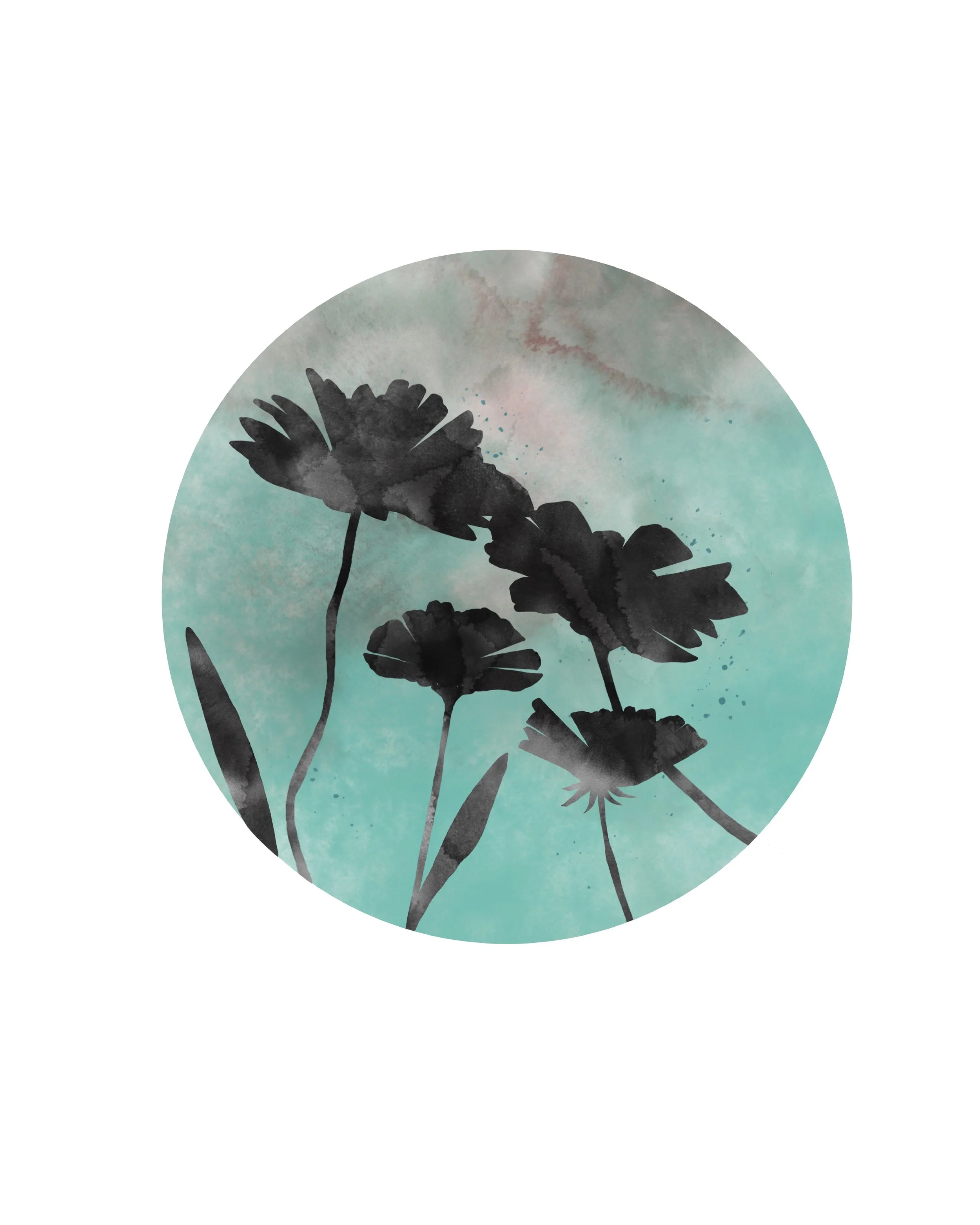 "Silhouette No. 12" Framed