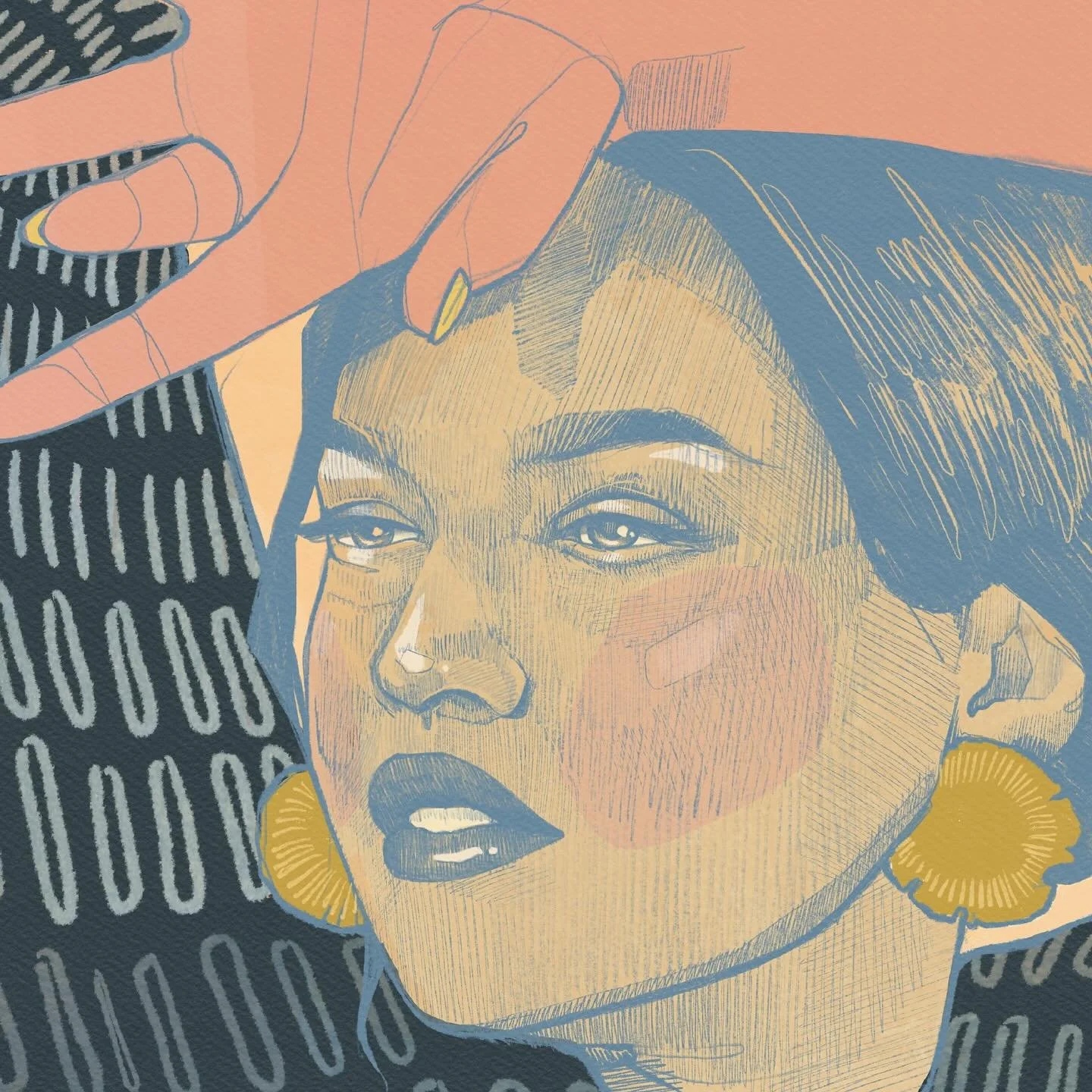 Slithering out of maternity leave to post this preview of a new digital bb 👀🐍🌝