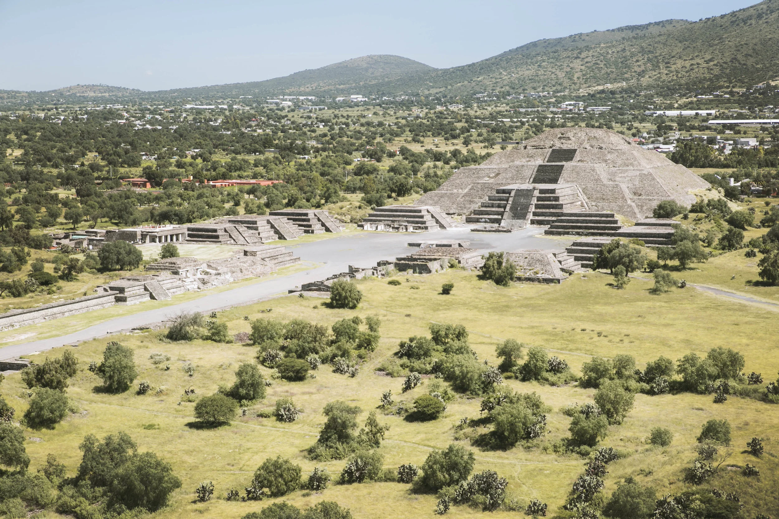 Teotihuacan Piramids.