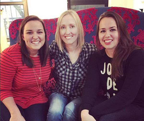 Sallie Gregory, Janel Moloney, Andrea Howat