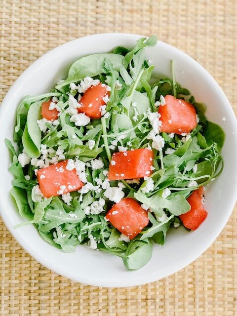 Arugula, Watermelon, and Feta Salad