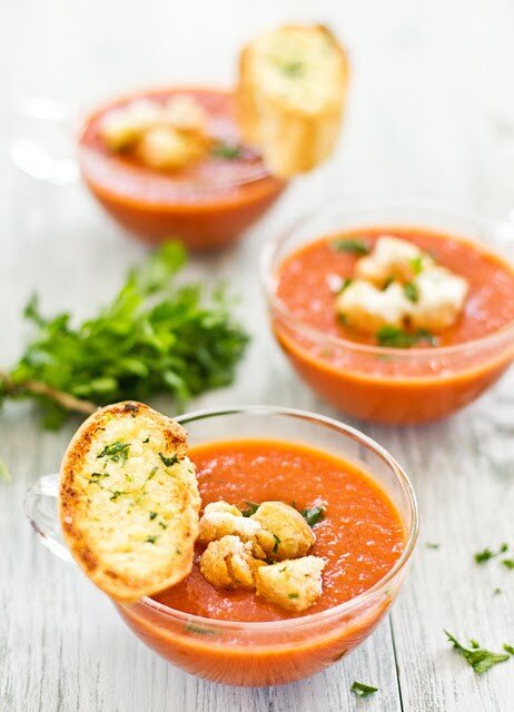 Fresh Tomato Basil Soup