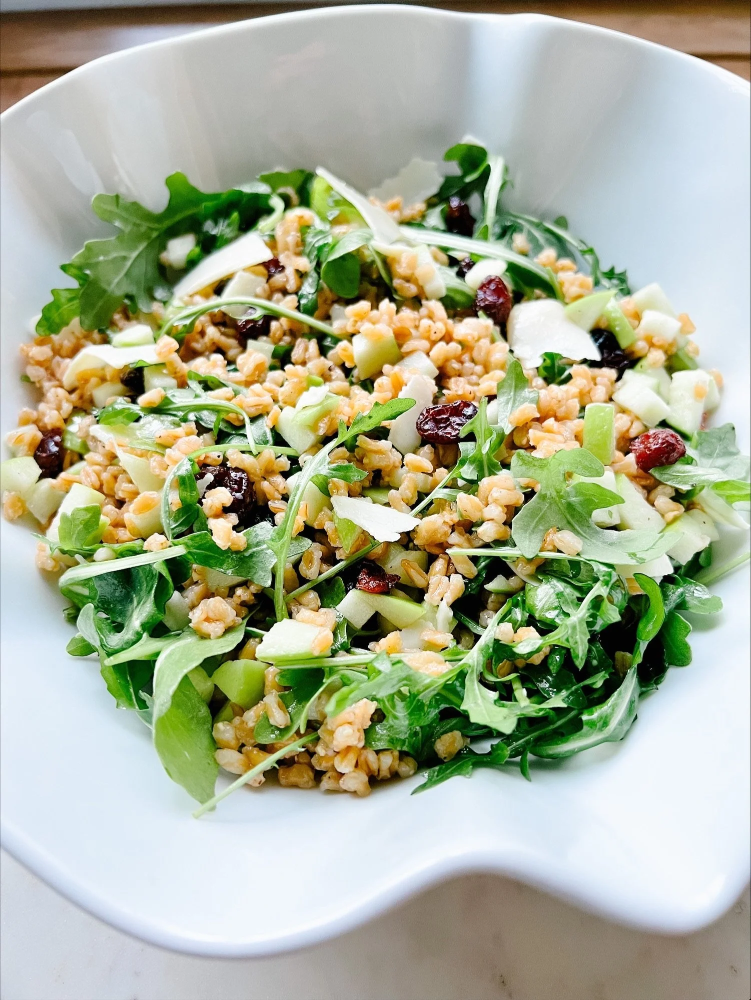 Farro and Arugula Salad