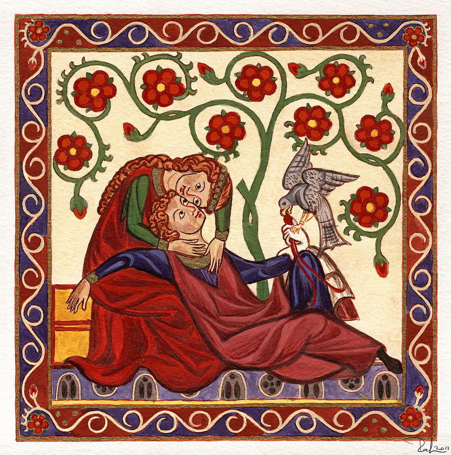 Herr Konrad von Altstetten, Große Heidelberger Liederhandschrift, UL Heidelberg, c. 1300-1340