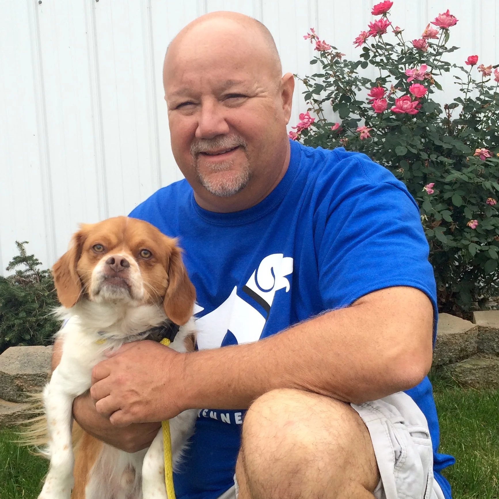 Kurt has a passion for our more timid guests. His calm demeanor and patience makes it easy for even the most shy pet to warm up to him. You can usually find him with a four legged friend cuddled up on his lap.