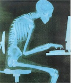 Your spine does not need to look like this for hours at a time.