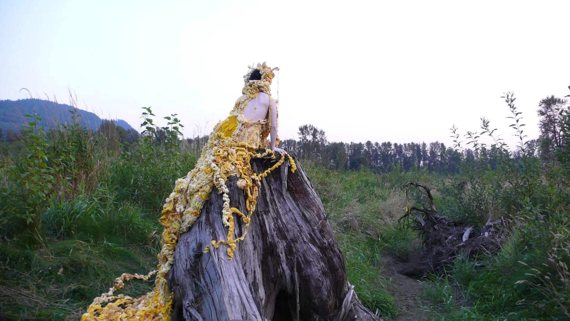  &nbsp;&nbsp;&nbsp;&nbsp;&nbsp;&nbsp;&nbsp; My approach to this collaboration adventure was to just stay what I am – a sculptor and installation artist. I usually make large installations that transform spaces into seemingly enchanted environments, c