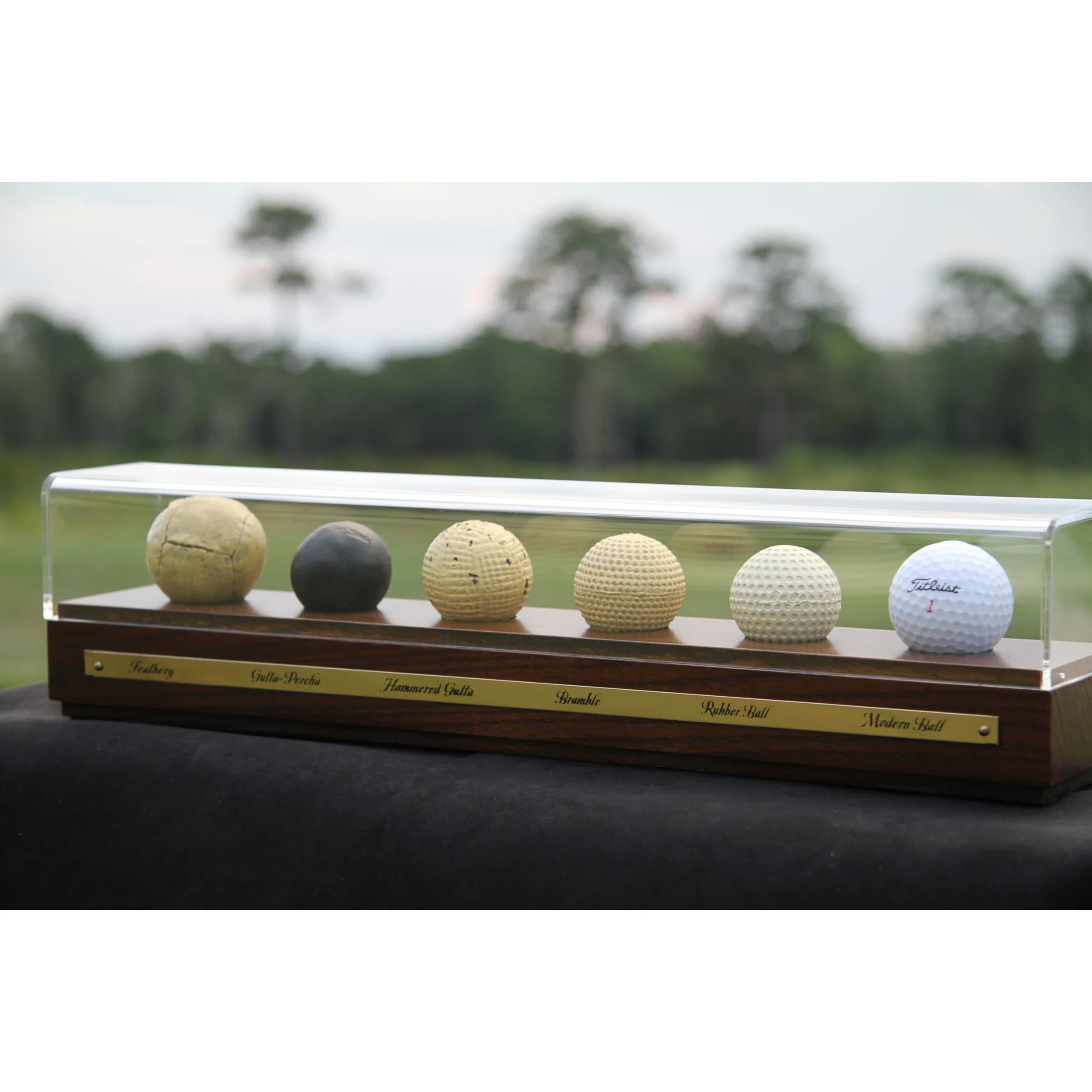 The Classic Display — The Evolution of the Golf Ball