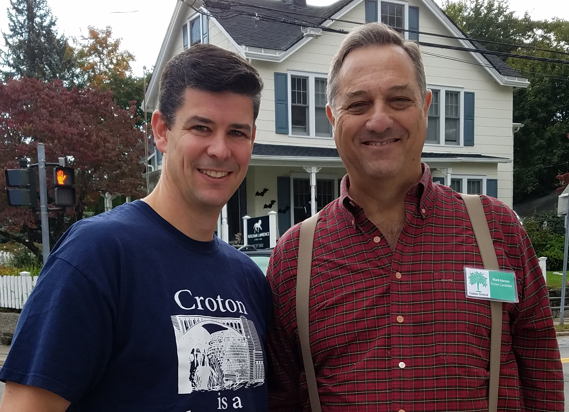 Ken Walsh (left) and Mark Aarons (right)