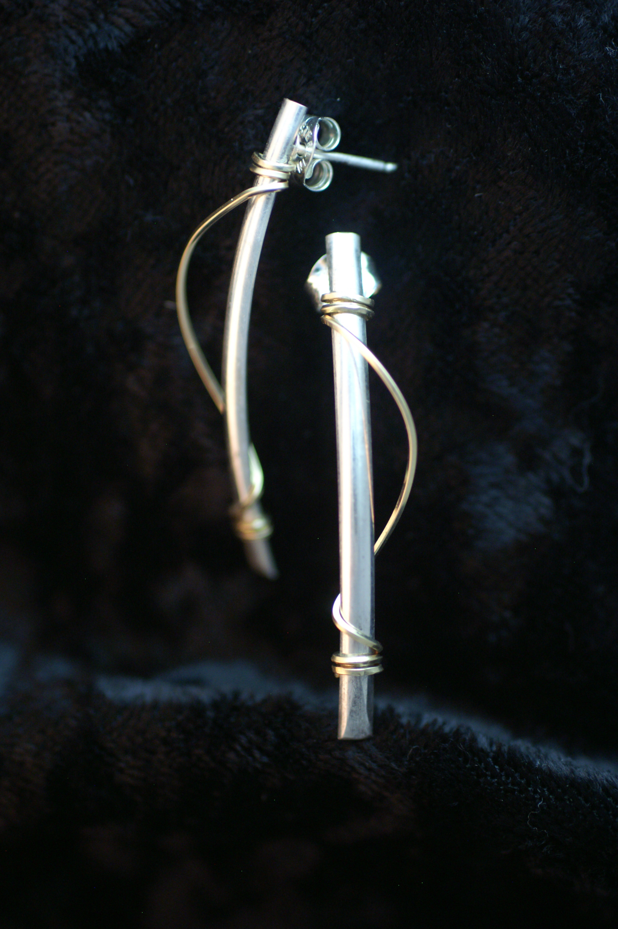 #1312 Golden Wings $65. .50" x 1.5"