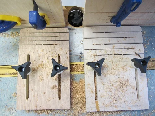 clamps for routing strips