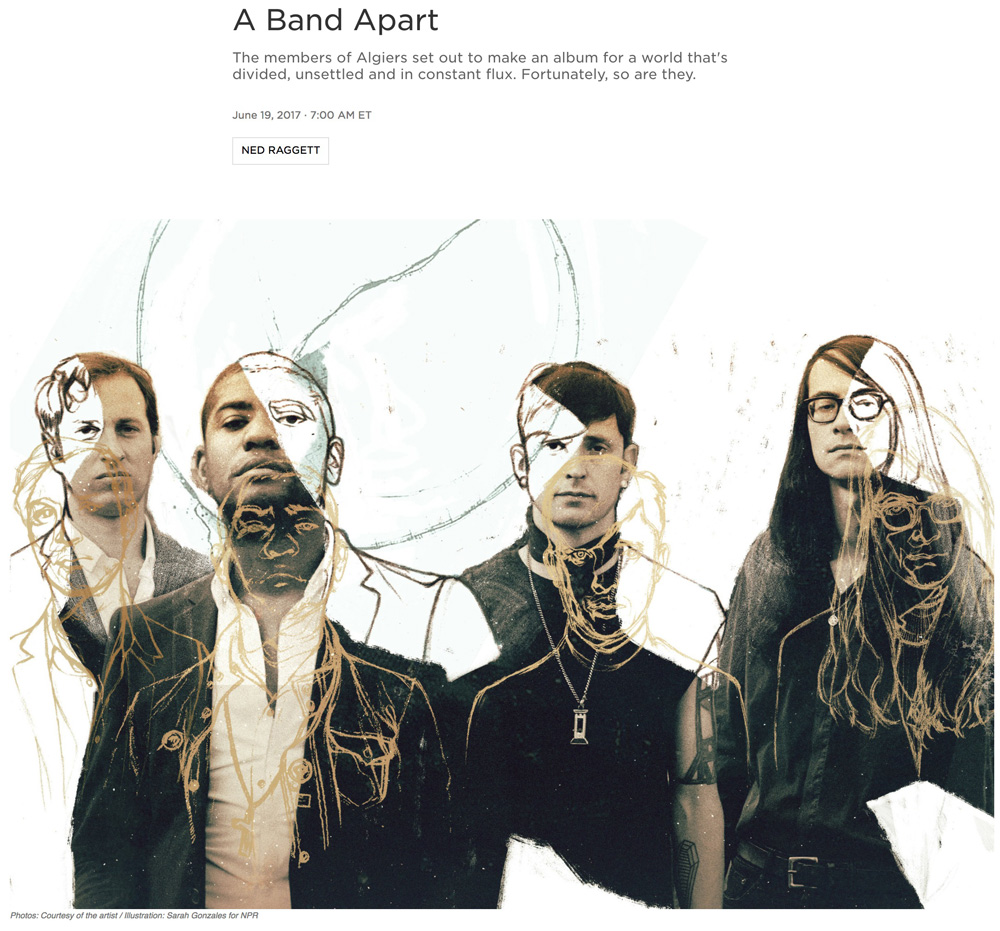  Illustration:  Sarah Gonzales   Art Direction: Ariel Zambelich  Story:  A Band Apart  