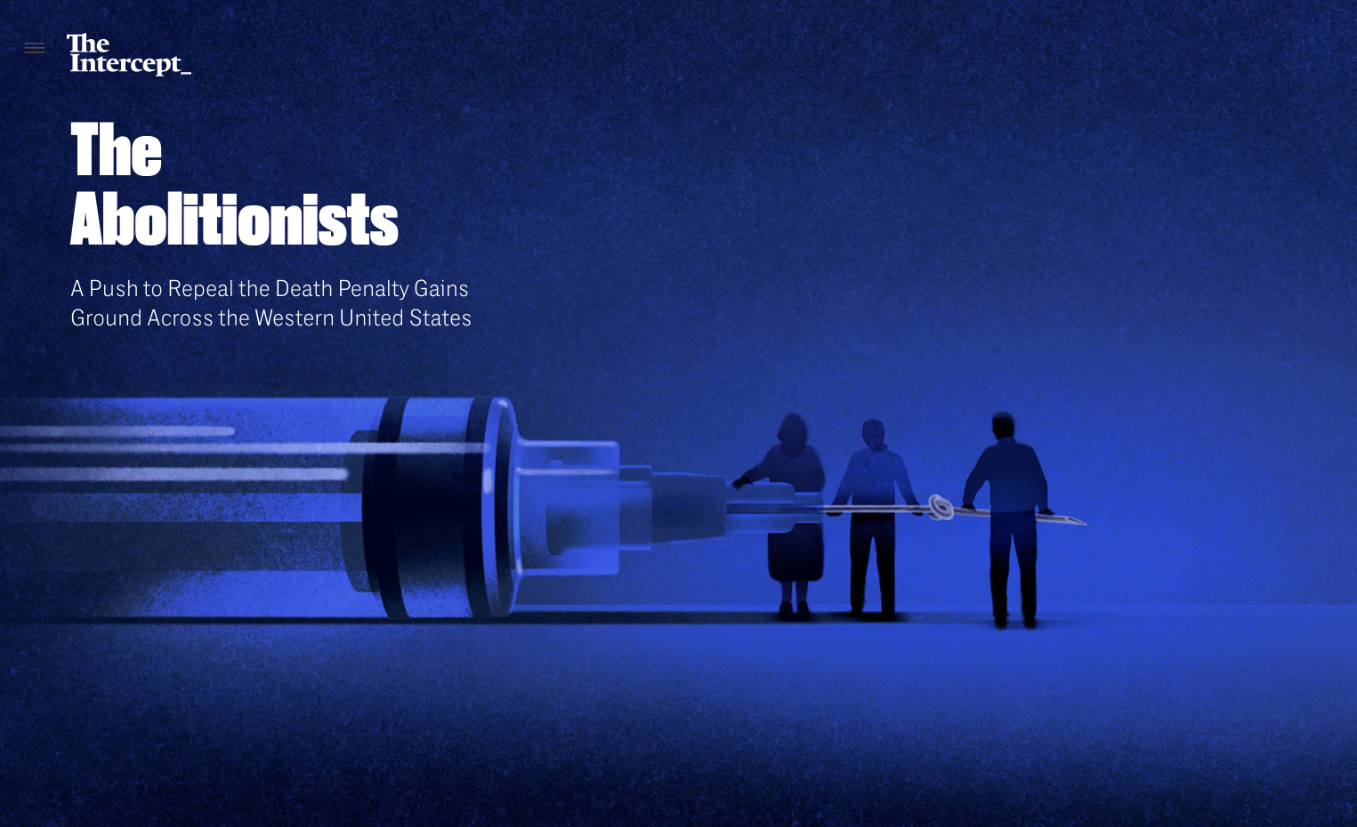  Illustration: Karolis Strautniekas  Art Direction: Ariel Zambelich + Philipp Hubert  Story:  A Push to Repeal the Death Penalty Gains Ground Across the Western United States  