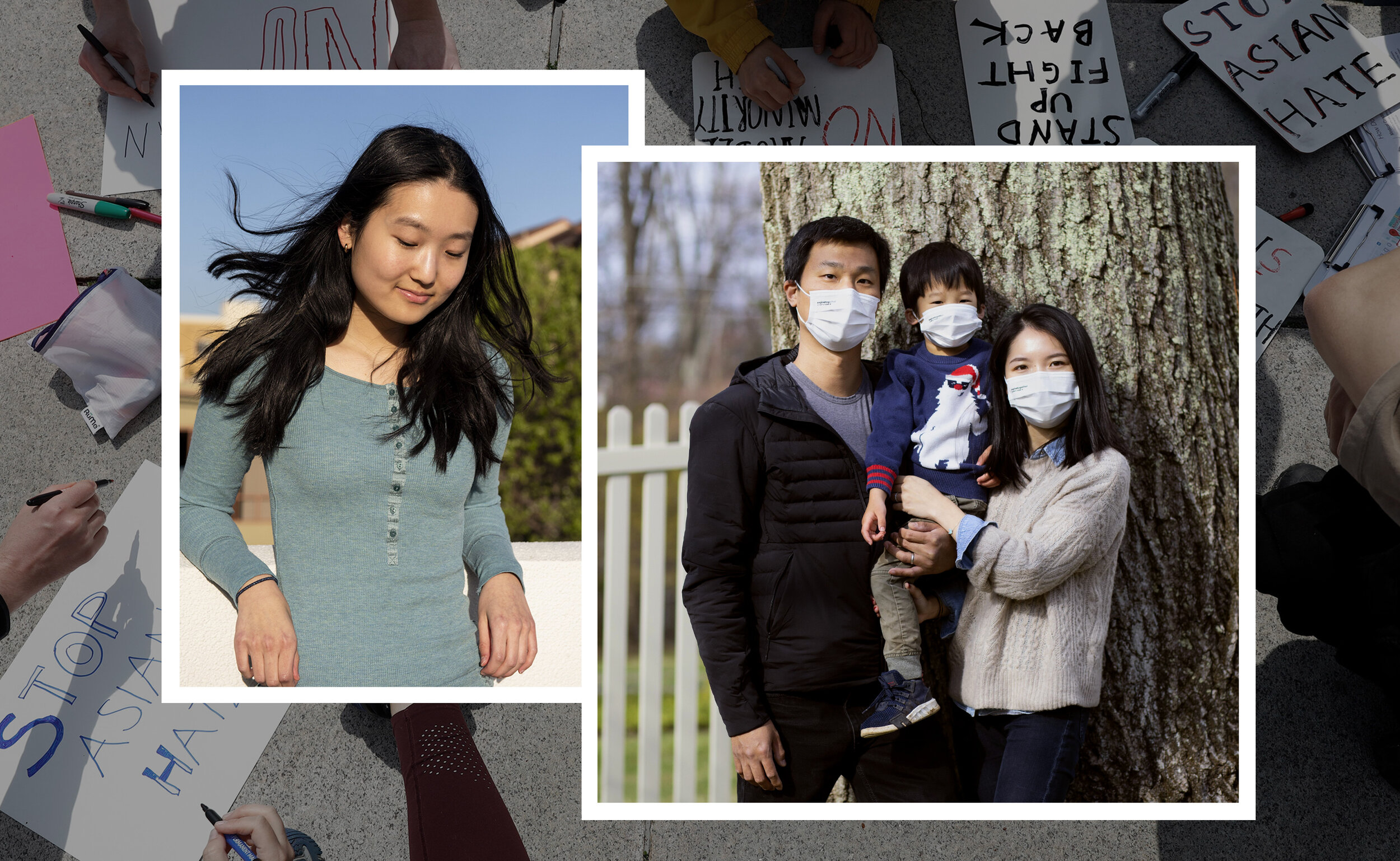  Photography:  Jessica Chou  +  Erica Seryhm Lee   Photo Editing + Design: Ariel Zambelich + Stephen Reiss  Story:  Violence Spurs Many Asian-Americans to Activism for First Time   