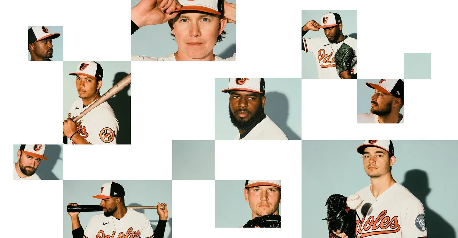  Photography:  Zack Wittman   Photo Editing + Design: Ariel Zambelich  Story:  2026 Orioles Spring Training Media Day  