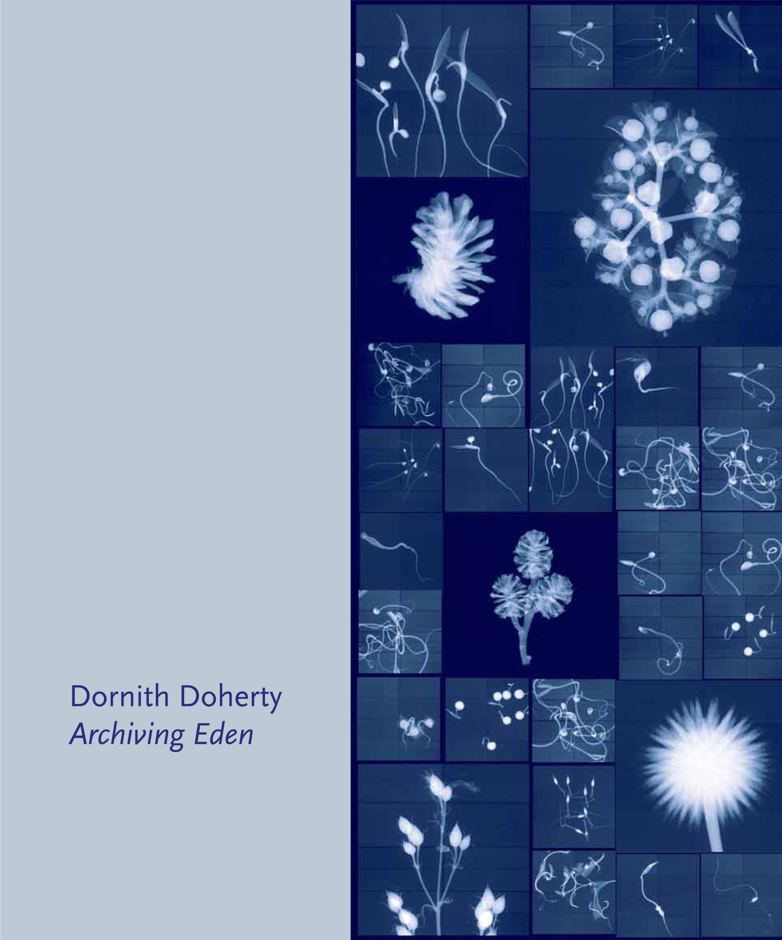 Dornith Doherty: Archiving Eden , 2017, cover Edited and printed match proofs