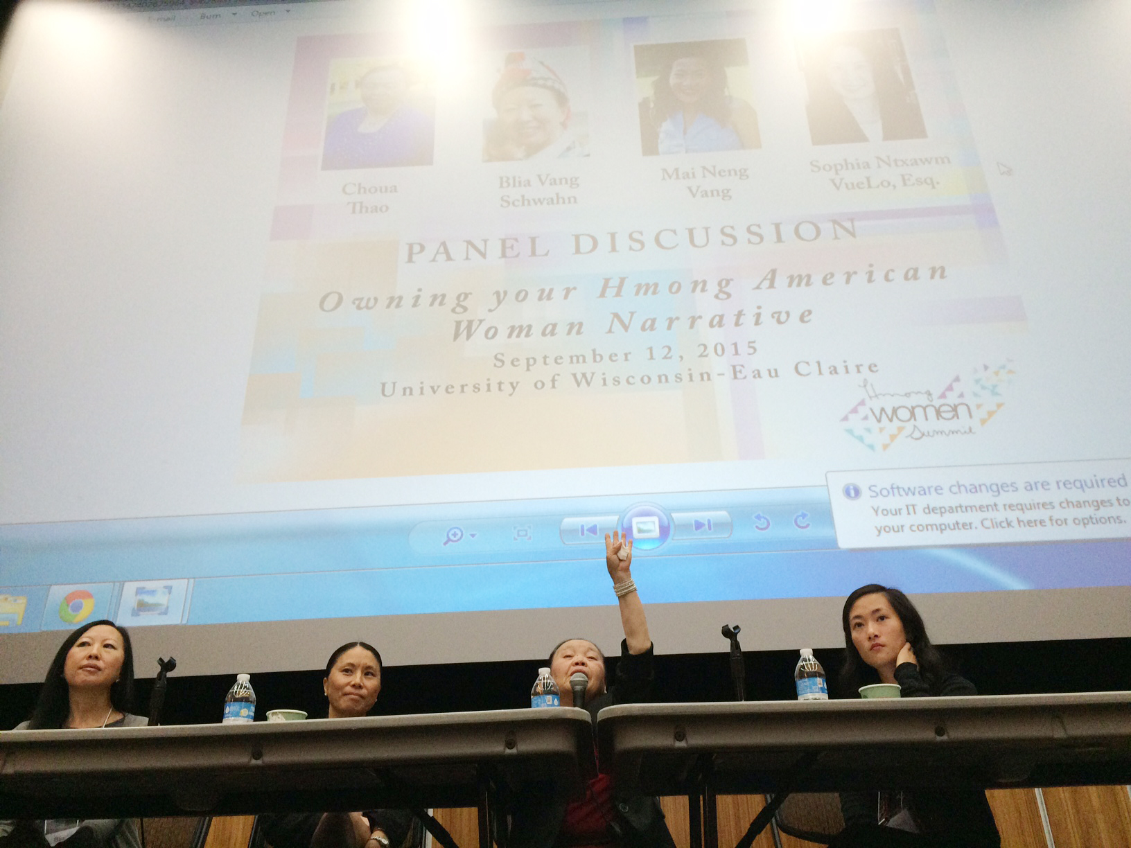 Leading Ladies: Blia Vang Schwahn, Sophia Ntxawm VueLo, Choua Thao, & Mai Neng Vang
