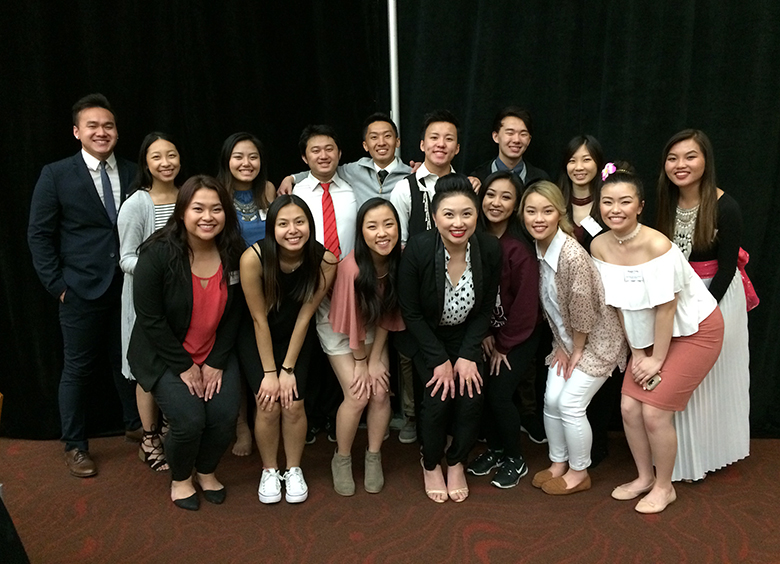 With the bright & talented Hmong American Student Association (HASA) of UW-Madison