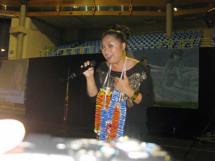 Performing in Le Grand Dôme in France , July 17, 2010.
