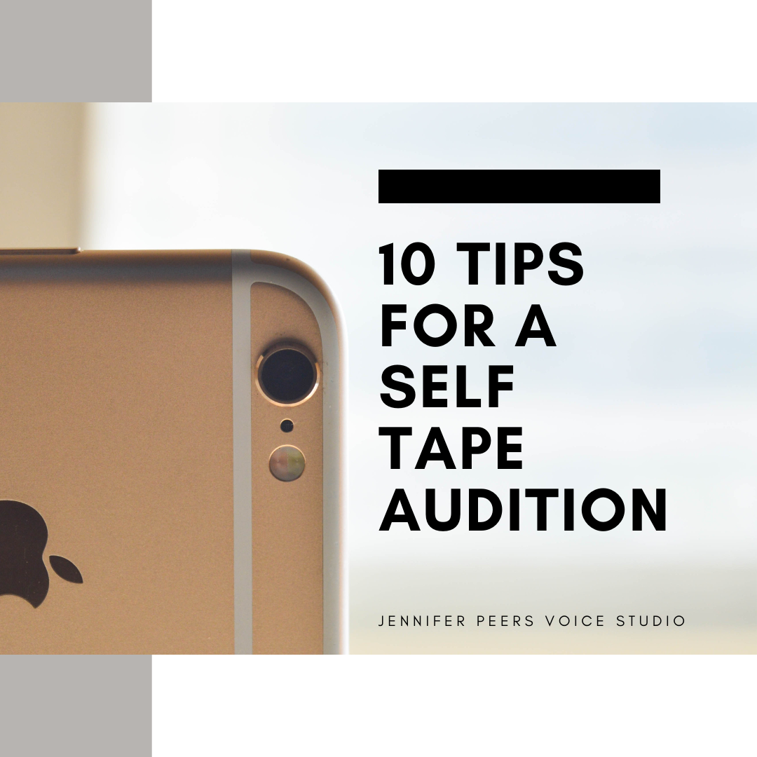  10 Tips For A Self-Tape Audition