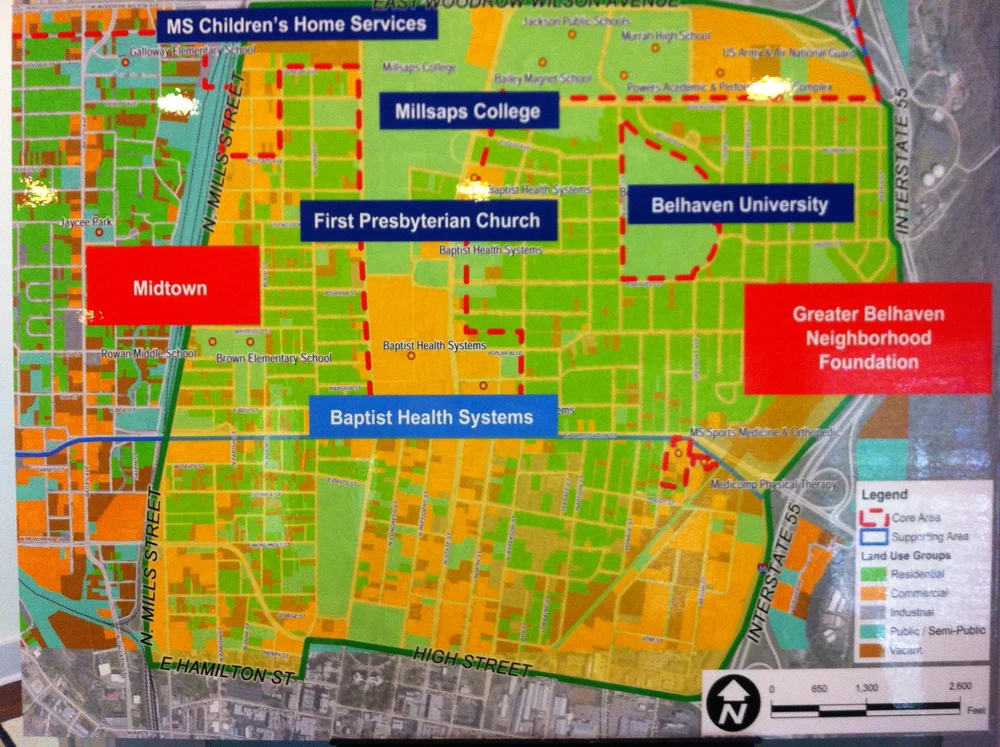 Jackson Ms Neighborhoods Map Jackson Medical District, Ms — Geoff Dyer | Urban Designer