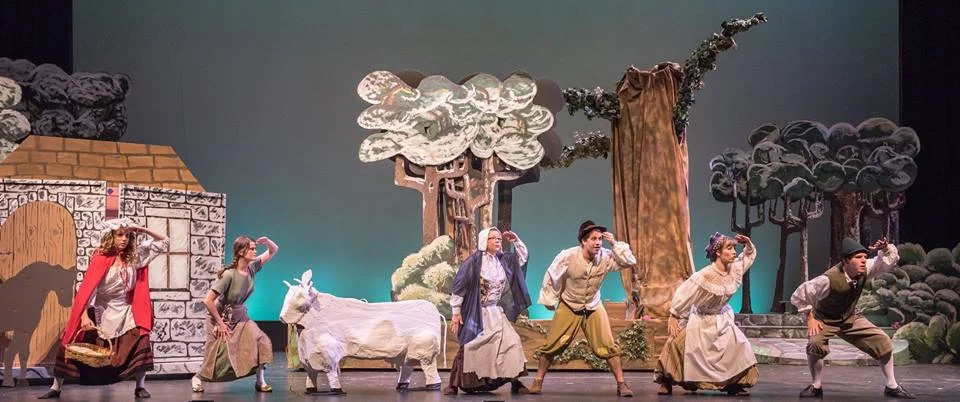 As Cinderella in Sondheim's Into the Woods. Photo credit: Andy Dudik