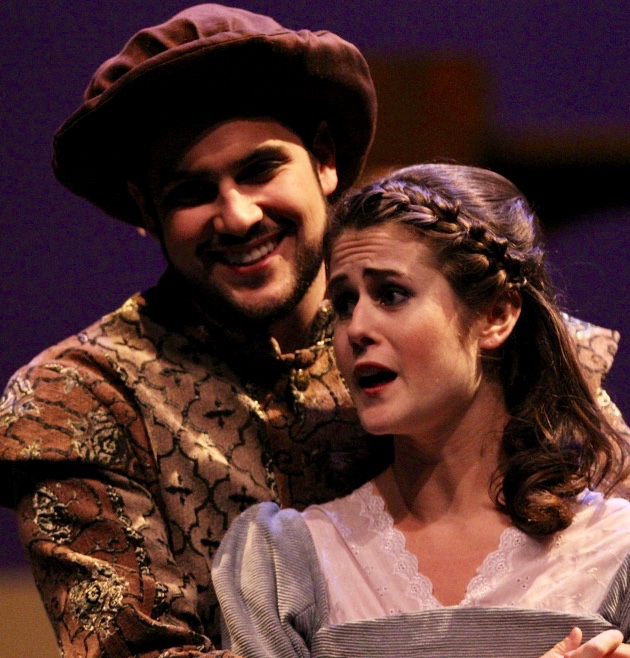 A s Nannetta in “Falstaff “ Moores Opera Center, University of Houston