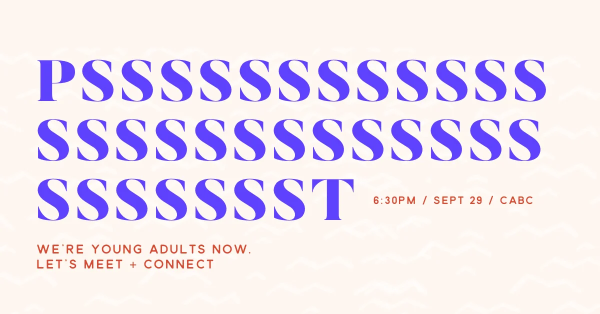 Young Adults Ministry: Fellowship Night