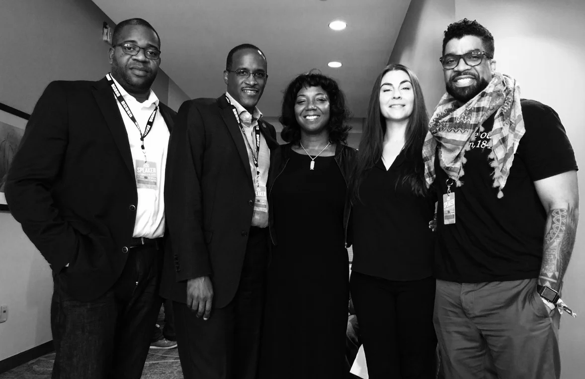 After a great panel w/Friends & Colleagues -- James Peterson, Walter Kimbrough, Joycelyn Wilson and Timothy Anne Burnside