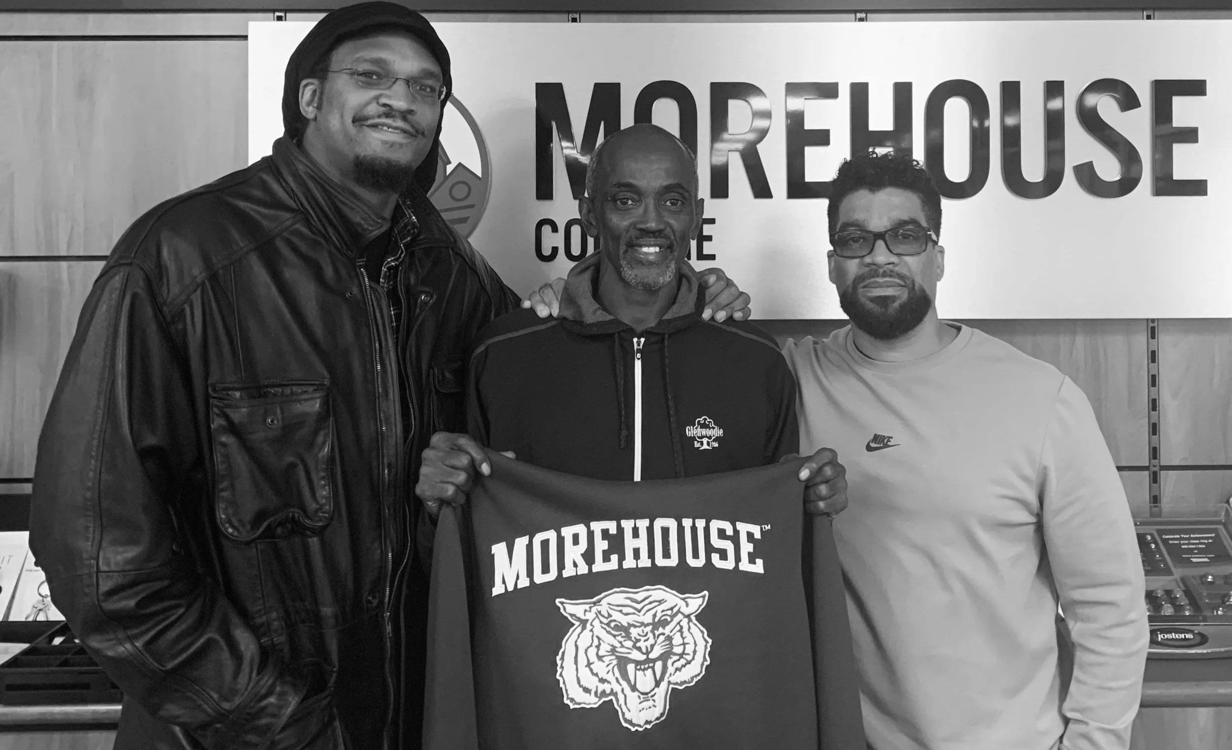 At the bookstore with Activists Etan Thomas and Craig Hodges