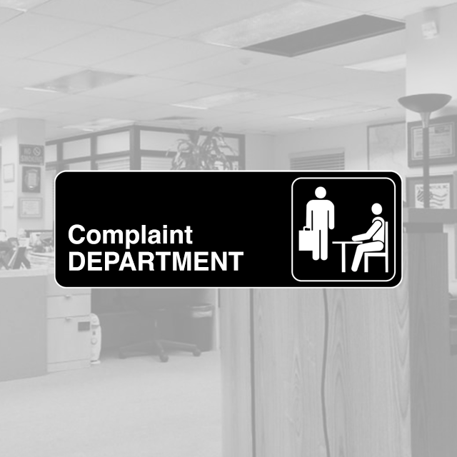 COMPLAINT DEPARTMENT, Part 3: Shuffling Your Playlist 
