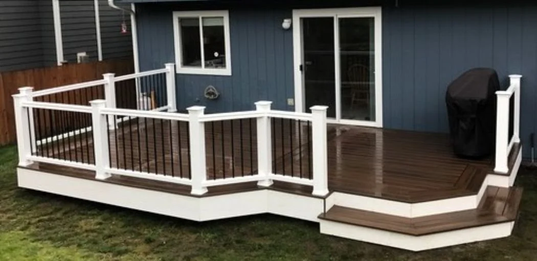 Railing replacement, upgrade options and installation for your deck, patio or porch