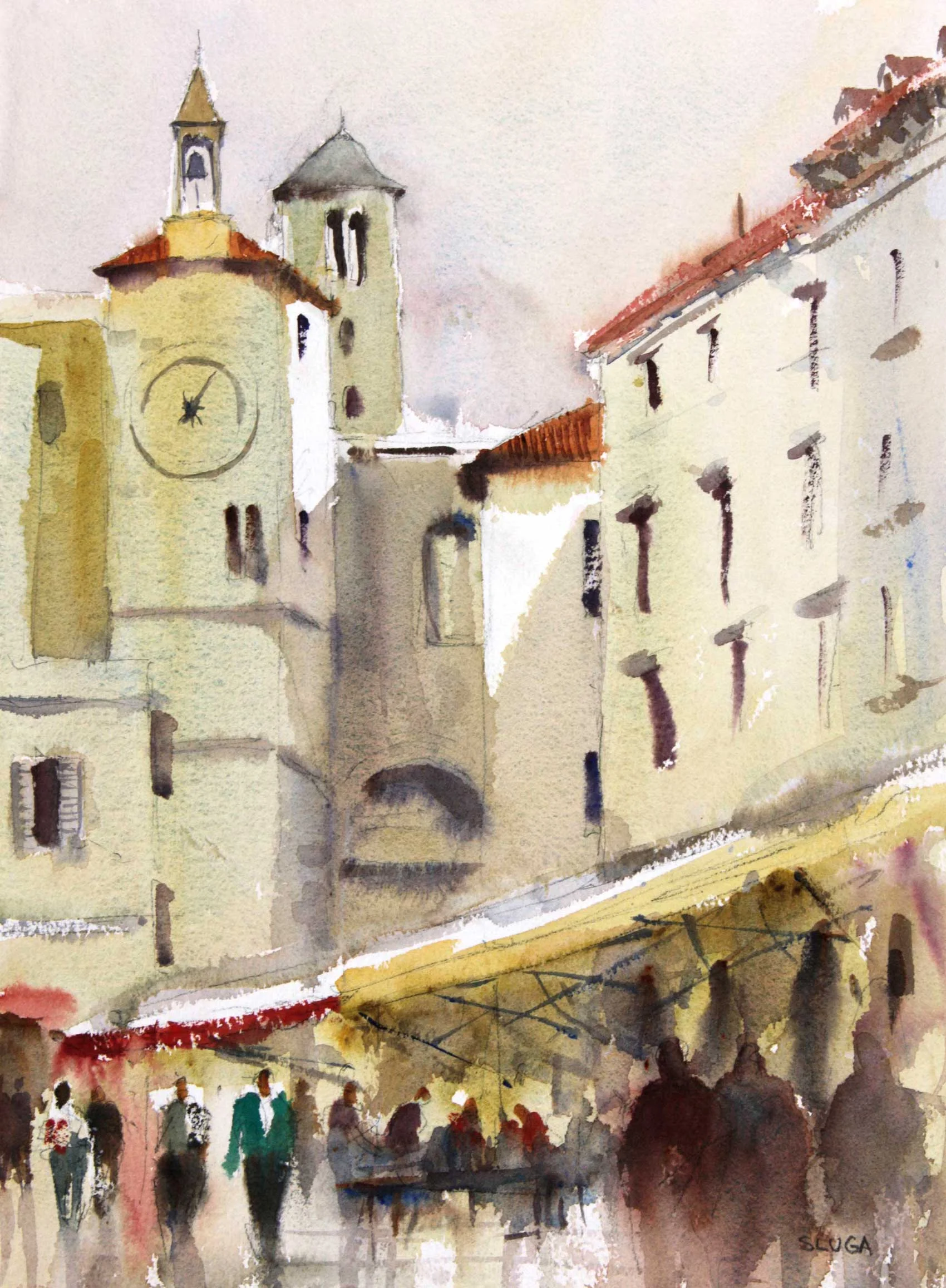 Split Square 25 x 34 cm